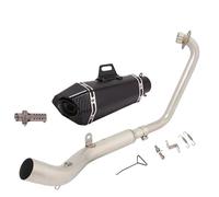 GVGFKPKZAY Per Zontes ZT125 U1 G1 Z1 Z2 2021-2025 Tubo Di Collegamento Anteriore Per Scarico Moto collegamento intermedio Moto(B2)