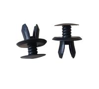 GVGMTAEAVZ 50 pezzi di fissaggio automatico for pannelli rivestimento, clip in plastica, adatti for VW Volkswagen T4 T5(Noir)