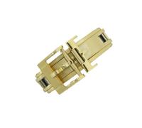 GVGMTAEAVZ Chiusura deployante a molla da 16 mm e 18 mm, 3 colori perfetta for Rolex Cartier Omega IWC, cinturino di ricambio for orologio. Chiusura dell'orologio(18mm Gold)