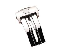 GVGMTAEAVZ Fibbia for orologio in acciaio inossidabile da 18 mm e 20 mm adatta for TAG HEUER CARRERA Monaco Series, chiusura in metallo adatta for bracciale in pelle. Chiusura dell'orologio(20mm)