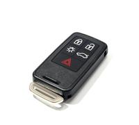 GVGMTAEAVZ Guscio di ricambio for chiave telecomando intelligente for auto, adatto for Volvo S60 S80 XC70 XC90 C70 D5 V50 S40 C30 V70 V40 Portachiavi(5buttons)