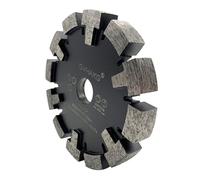 GVHAKG Tuck Point - Disco diamantato da 130 mm, per il taglio del calcestruzzo, facile da installare, foro asse da 22,23 mm, segmentato a T, 130 x 17 x 12 x 22,23 mm