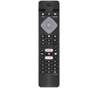 Gvirtue Telecomando per Philips Ambilight 4K Smart LED TV 75PUS6754/12 65PUS6754/12 65PUS6704/12 55PUS6754/12 50PUS6754/12 43PUS6754/12 Installazione necessaria Rak-(Netflix e tasti TV utente)