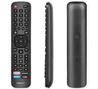 Gvirtue Telecomando universale EN2A27 per tutti i telecomandi TV Hisense, controllo di ricambio per Hisense-Smart-TV-Remote, per Hisense LED LCD UHD 4K Android Smart TV, con pulsanti Netflix, Amazon,