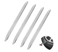 gvivej Leva del Pneumatico, 4 Pezzi Leva per Rimozione Pneumatici, Leve Smontagomme Moto Set, per Il Cambio degli Pneumatici di Auto, Moto e Biciclette, 31 cm