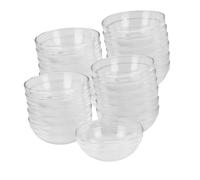 GVK ECO Ciotola in vetro Ø 10 cm, 24 pezzi in set di ciotole da dessert impilabili