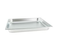 GVK ECO Contenitore GN Gastronorm 2/1 65 mm in acciaio inox