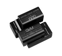 GVM 2 Pack NP-F750/770 Batteria e Caricabatterie 4400 mAh per NP-F975, NP-F960, NP-F950, NP-F930, NP-F770, NP-F750, NP-F550, DCR, DSR, HDR, FDR, HVR, HVL e LED