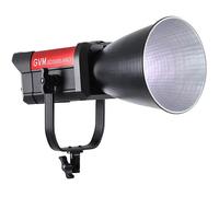 GVM 300W Illuminazione fotografica - Luce COB professionale, luce video con riflettore standard 45°, 221950Lux@1m, supporto Bowens e controllo app, ideale per produzione video, live streaming