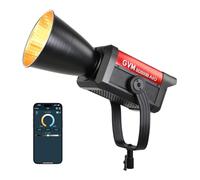GVM 500W Luce LED Video con Controllo Bluetooth tramite Applicazione, 2700K-6800K CCT, 227040 lux@1m, Illuminazione Studio Fotografico con Montatura Bowen, Luce Continua con Paraluce Standard, CRI 97+