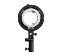 GVM - Adattatore Bowens per PD60B, PD60C, PL60B, PL60C, versione aggiornata, diversi angoli di supporto per qualsiasi accessorio Bowens, come Softbox, Barndoor, lente di Fresnel