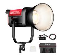 GVM Fotografia Illuminazione 300W Bi-Color Studio Luci con 45 ° Riflettore Standard 65700Lux@1m CCT 2700~6800K 12 Scene di Illuminazione Controllo App Luce Video LED