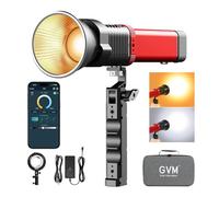 GVM PD60B 60W Studio Lights for COB Photography Lighting, Portable Led Video Light for Photograph in The Shape of Handheld Flashlight, Spotlight for APP Control, 2700-6800K, 49300LUX/0,5M