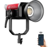 GVM Pro 400 W LED luce video Bowens COB con controllo DMX / app, bicolore 2700 K - 6800 K, 14500 Lux@1 m, luce continua per fotografia, studio YouTube e streaming video, 12