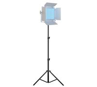 GVM - Supporto per luce fotografica, 190 cm, treppiede portatile in alluminio con vite da 1/4" per softbox, pannello per studio fotografico, luce video, attrezzature fotografiche