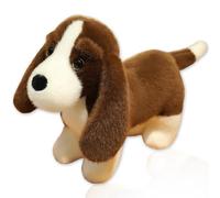 GVMJHYK Peluche Cane Bassotto, Animali Cane di Peluche, Peluche a Forma di Cane Bassotto Animale Peluche Decorazioni, Bambola Di Peluche Regalo Per Bambini Adulti, 35cm