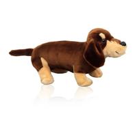 GVMJHYK Peluche Cane Bassotto, Animali di Peluche Cane, Peluche a Forma di Cane Bassotto Animale Peluche Decorazioni, Bambini Regali Sorpresa per Compleanno e Natale, 30cm