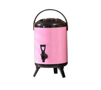 GVNFJKJK Caffettiera in Acciaio Inossidabile, Secchio Isolante in Acciaio Inossidabile, distributore di Bevande Isolato in Distributore Calde e Fredde(B,10L)