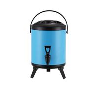 GVNFJKJK Caffettiera in Acciaio Inossidabile, Secchio Isolante in Acciaio Inossidabile, distributore di Bevande Isolato in Distributore Calde e Fredde(D,8L)