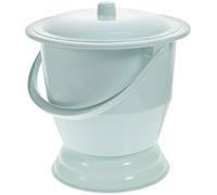 GVNFJKJK Toilette Portatile, Vaso da Camera Portatile for Adulti Bambini Uomini Donne, Secchio for pipì for Bambini, Secchio for urina Vasino Orinatoio Sputacchiera con Coperchio e Manico