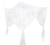 GVNFJKJK Zanzariera Anti-Insetti Zanzariera, baldacchino a 4 Angoli for Letto da Full a King Size