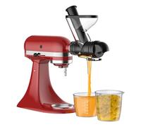 GVODE Accessorio spremiagrumi per KitchenAid Planetaria | macchina spremiagrumi a freddo, accessorio spremiagrumi lento con doppio scivolo di alimentazione