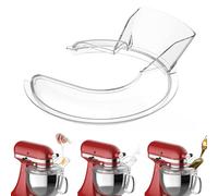 GVODE Coperchio per KitchenAid, Adatto per Impastatrici a Colonna da 4,3 e 4,7/4,8 L con Testa Inclinabile, Trasparente, a Prova di Schizzi, Perfetto per Kitchenaid ciotola, lavabile in lavastoviglie