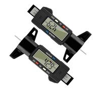Gvolatee 2 pezzi Misuratore Battistrada Pneumatici, Profondimetro per Pneumatici Digitale con LCD Display, Strumento per Misuratore di Profondità del Battistrada per Automobili, Furgoni, Camion e Moto