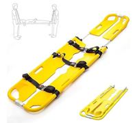 Gvqng Barella per Emergenza Medica, Barella Portatile Pieghevole, Barella A Cucchiaio con Cinghie, capacità di Carico 170 kg, per Soccorso Medico D'Emergenza, Ambulanza,Stretcher