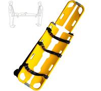 Gvqng Barella Pieghevole A Cucchiaio, Barella Portatile per Emergenze Mediche, Barella di Soccorso per Trasporto Pazienti in Lega di Alluminio Leggera, per Clinica,Stretcher