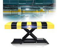 Gvqng Barriera di Parcheggio Elettrica, Paletto di Parcheggio Pieghevole Automatico, Staffa di Parcheggio, Blocco di Sicurezza per Parcheggio con Batteria Sostituibile,A