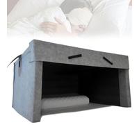 Gvqng Cabina Insonorizzata per Dormire, Tende Pieghevoli Antirumore, Cotone Isolante Acustico Spesso 40 Mm, Doppi Altoparlanti Integrati, Spazio Portatile per La Privacy,A