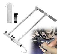 Gvqng Comandi Manuali per Guida con Disabilità, Strumento di Assistenza alla Guida Manuale, Comandi Manuali Ergonomici per Auto, per Infortunati, Anziani, Disabili, Pendolari,A