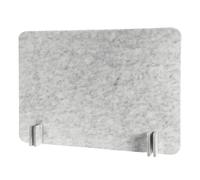 Gvqng Divisori per Scrivania, Paravento in Feltro Autoportante, Paravento Anti-Starnuti E Pannello per La Privacy, Facile da Installare E Pulire, Riduce Il Rumore,1pcs,30 * 60 * 1.2CM