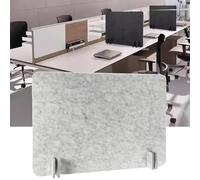 Gvqng Divisorio Acustico per Scrivania, Pannello per La Privacy Autoportante, Divisorio Insonorizzato Leggero con Piedini di Supporto, per Ufficio O Aula,1pcs,30 * 120 * 1.2CM