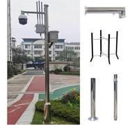 Gvqng Palo per Telecamera di Sicurezza da Esterno, Supporto Universale per Telecamera di Sorveglianza, Palo Commerciale per Telecamera di Sicurezza, per Aree Residenziali,B,6m