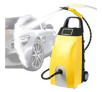 Gvqng Pulitore A Vapore Multifunzione, Idropulitrice A Vapore Ad Alta Pressione A Flusso Continuo per La Pulizia di Casa, Auto, Hotel E Condizionatori, Estrattore A Vapore,Giallo