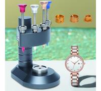 Gvqng Strumento per La Regolazione delle Lancette degli Orologi A 4 Perni con 8 Aghi, Strumento per La Regolazione delle Lancette degli Orologi, Strumenti per L'Installazione,A