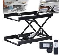 Gvqng Tavolo Elevatore Elettrico, Piattaforma Elevatrice Idraulica Regolabile in Altezza con Telecomando Wireless, Tavolo Elevatore Elettrico A Forbice, per La Movimentazione,40kg,24V