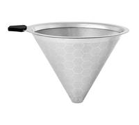 GVRGO Filtri per caffè versatore, compatibili con Hario V60 02 03 e Chemex, in acciaio inox, riutilizzabili, accessori per caffettiere e bar