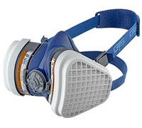 GVS SPR496 Maschera Elipse con filtri A2P3 per Gas Organici e Vapori fino a 5000 ppm e Polveri, M/L