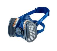 GVS SPR669 Maschera Elipse Low Profile con Filtri A2P3 per Gas e Vapori Organici sino a 5000 ppm e polveri, M/L