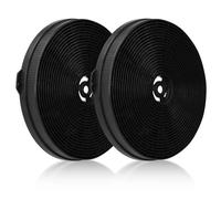 GVSS 2 pezzi filtro a carbone 175 x 25 mm per cappa aspirante, universale