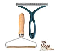 GVSS 2 pezzi Rasoio Anti Bulloni Manuale,Spazzola Anti Peli Animali,Riutilizzabile Lint Remover,Solvente palla da barba per vestiti portatili per divani, auto,tappeti,letto