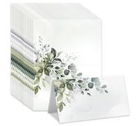 GVSS Set di 50 marchi Place Bapteme, 9 x 10 cm, per decorazione da tavolo