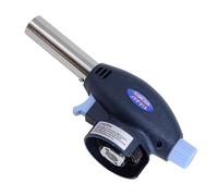GVSS Torcia da cucina, torcia a butano ricaricabile con fiamma regolabile, bruciatore a gas, ideale per crema bruciata, barbecue, campeggio e fai da te, compatibile con gas butano (non incluso)