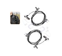 GVTCO 2 auricolari radio a 2 pin, compatibili con Baofeng UV-5R Plus BF-888S BF-88E Walkie Talkie JUCJET RT24 RT668 RT27 RT24V RT617 RT86, cuffie radio, tubo uditivo polizia