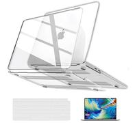 GVTECH Per MacBook Air 13 Pollici Crystal Clear Case 2020 2019 2018 A2337 M1 A2179 A1932 Plastica rigida & Copertura Tastiera & Pellicola Protettiva Compatibile con MacBook Air 13 Pollici Retina