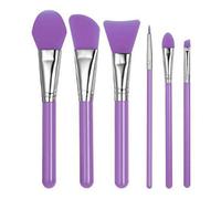 Gvvsjgdbis 1 Set di 6 Pezzi Series Bellezza Trucco Silicone Strumenti di Trucco Silicone Trucco Set