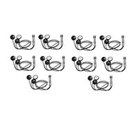 Gvvsjgdbis 10 x universale Sensore Piezo 3 6,35 mm per chitarra acustica Ukulele Mandolina